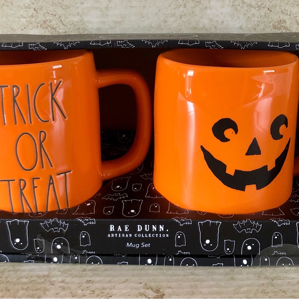 Rae Dunn Mug Set New in Box Halloween - Picture 2 of 7